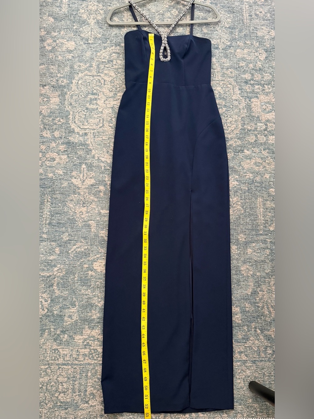 Aqua gown worn once! - Picture 12 of 15